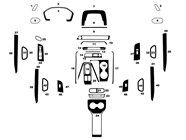 Honda Pilot 2023-2023 Dash Kit Diagram