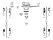 Hyundai Elantra 2017-2018 Dash Kit Diagram