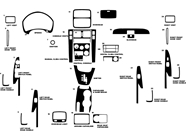 Hyundai Tucson 2005-2009 Dash Kit Diagram