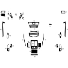 Infiniti Q70 2014-2019 Dash Kit Diagram