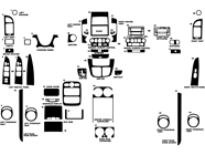 Kia Sedona 2006-2014 Dash Kit Diagram