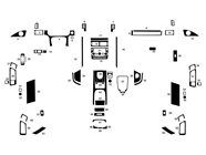 Land Rover Discovery Sport 2015-2019 Dash Kit Diagram