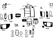 Mercury Villager 1999-2003 Dash Kit Diagram