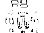 Nissan Rogue 2018-2021 Dash Kit Diagram