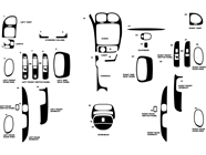 Oldsmobile Bravada 2002 Dash Kit Diagram