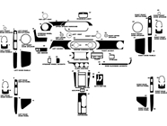 Scion xB 2008-2014 Dash Kit Diagram