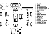 Toyota Tacoma 2012-2015 Dash Kit Diagram