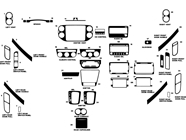 Volkswagen Tiguan 2009-2012 Dash Kit Diagram