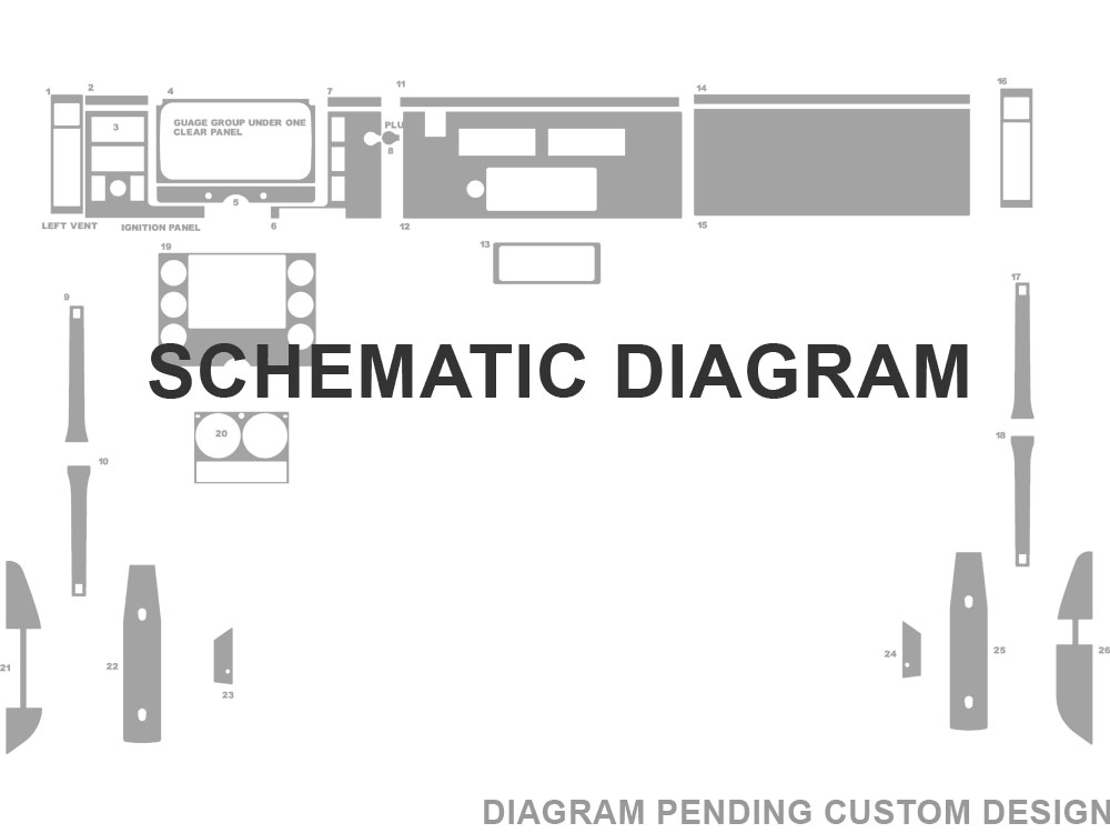 Freightliner Dash Kit Diagram
