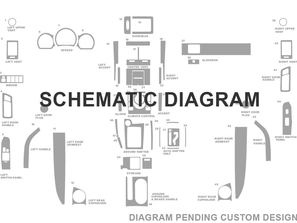 Scion Dash Kit Diagram