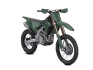 3M 2080 Matte Pine Green Metallic Dirt Bike Wraps