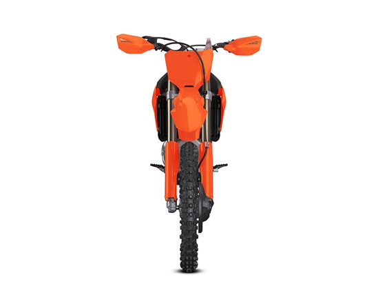 3M 1080 Satin Neon Fluorescent Orange DIY Dirt Bike Wraps