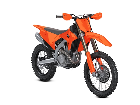 3M 1080 Satin Neon Fluorescent Orange Dirt Bike Wraps