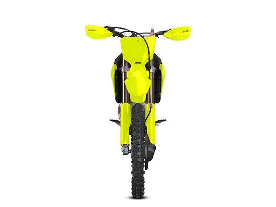 3M 1080 Satin Neon Fluorescent Yellow DIY Dirt Bike Wraps