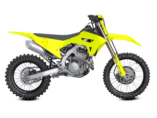 3M 1080 Satin Neon Fluorescent Yellow Do-It-Yourself Dirt Bike Wraps
