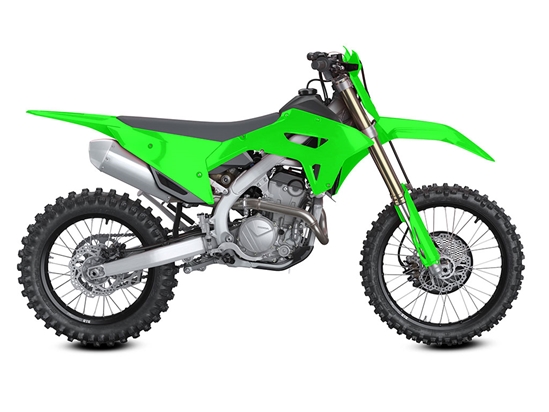 3M 1080 Satin Neon Fluorescent Green Do-It-Yourself Dirt Bike Wraps