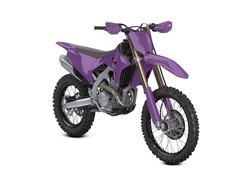 Rwraps™ 3D Carbon Fiber Purple Dirt Bike Wraps