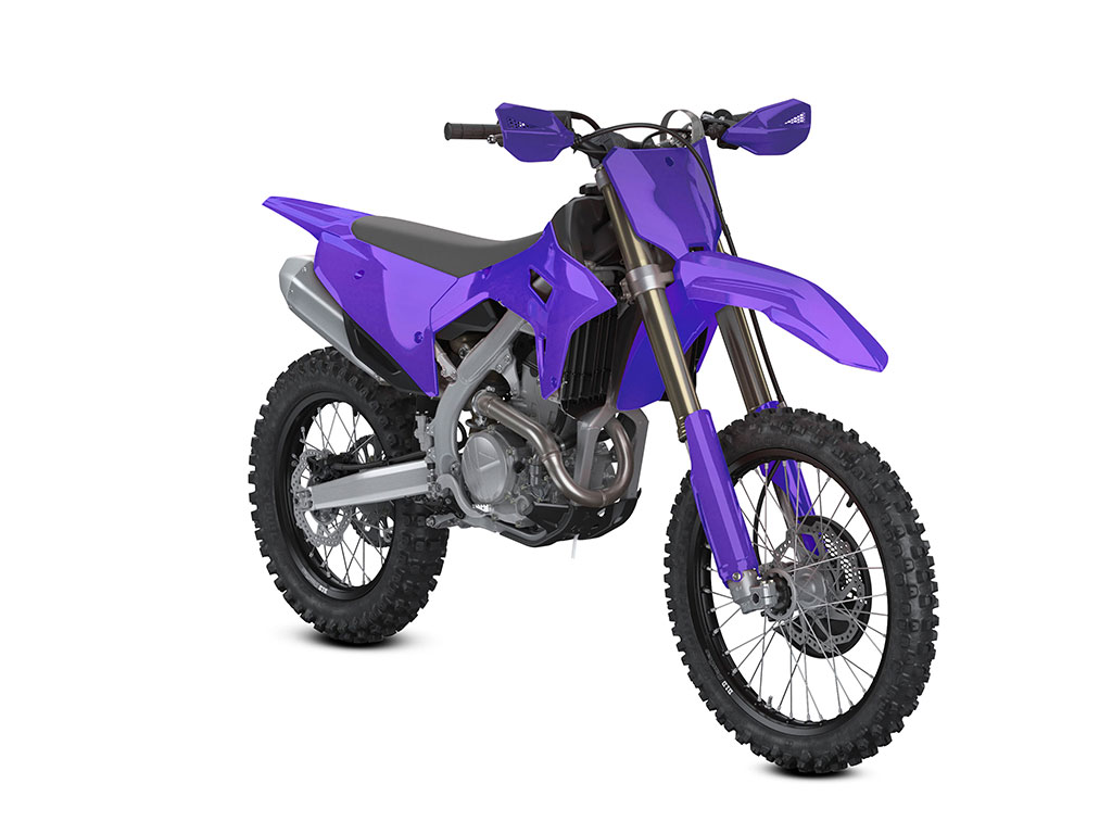 Rwraps Matte Chrome Purple Dirt Bike Wraps