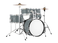 3M 2080 Matte Silver Drum Kit Wrap
