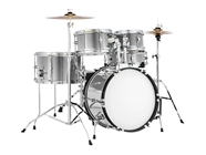 Avery Dennison SF 100 Silver Chrome Drum Kit Wrap