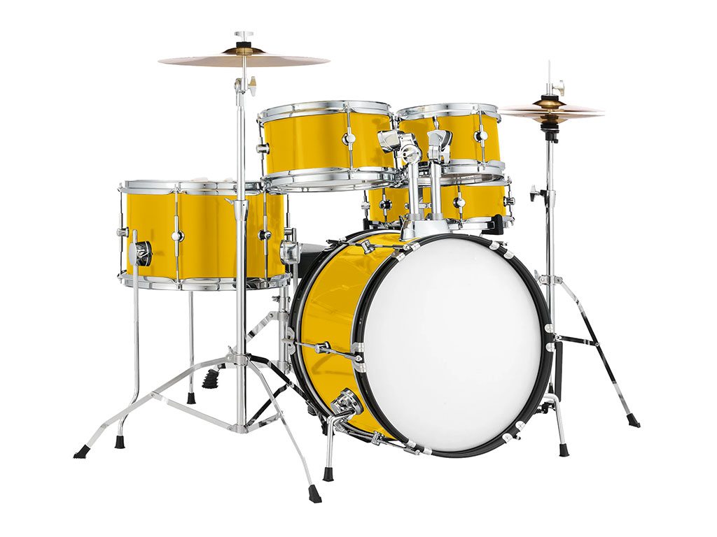 Avery Dennison SW900 Gloss Yellow Drum Kit Wrap