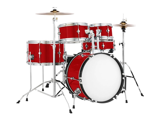 ORACAL 970RA Gloss Red Drum Kit Wrap