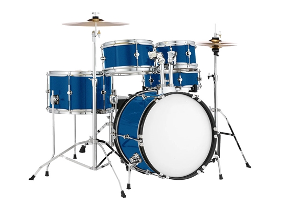 ORACAL 970RA Matte Metallic Night Blue Drum Kit Wrap