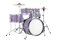 Rwraps Gloss Metallic Light Purple Drum Kit Wrap
