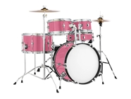 Rwraps Gloss Pink Drum Kit Wrap