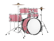 Rwraps Velvet Pink Drum Kit Wrap