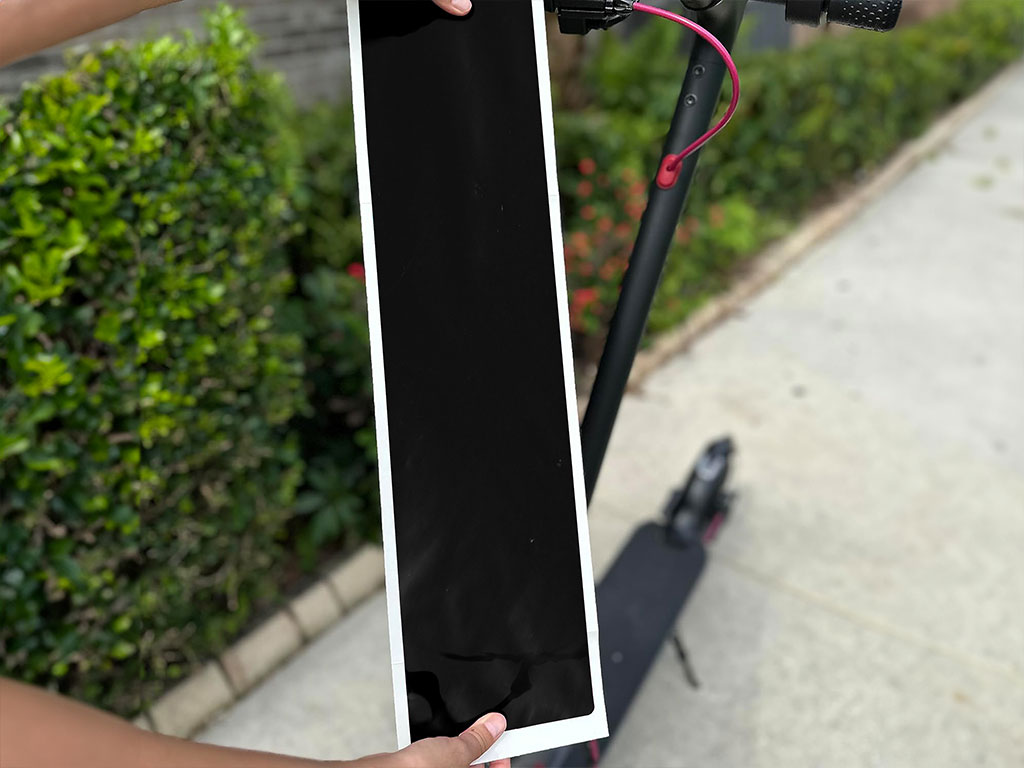 3M 2080 Gloss Black DIY Electric Scooter Wraps