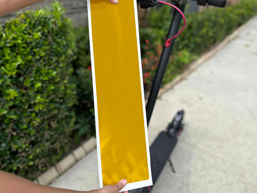 3M 2080 Gloss Bright Yellow DIY Electric Scooter Wraps