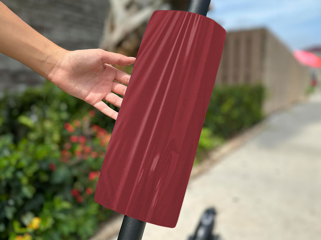 3M 2080 Gloss Red Metallic Do-It-Yourself E-Scooter Wraps
