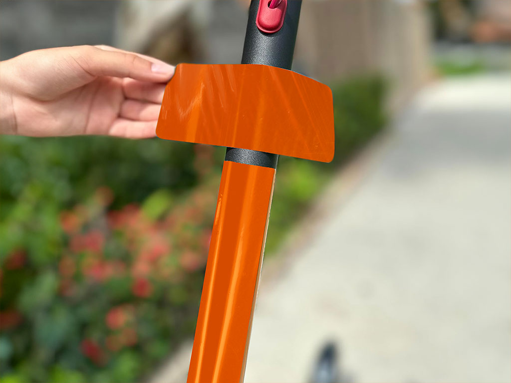 3M 2080 Gloss Deep Orange Electric Kick-Scooter Wraps