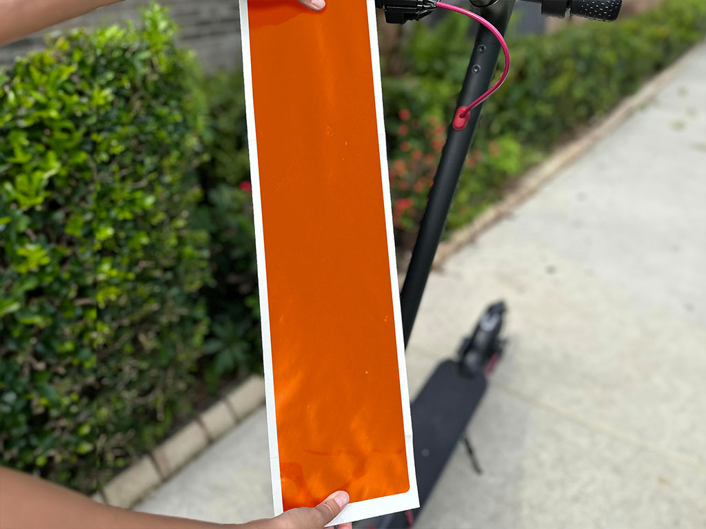3M 2080 Gloss Deep Orange DIY Electric Scooter Wraps