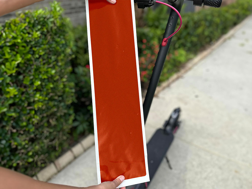 3M 1080 Gloss Fiery Orange DIY Electric Scooter Wraps