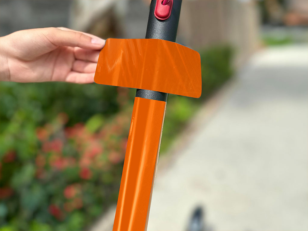 3M 2080 Gloss Bright Orange Electric Kick-Scooter Wraps
