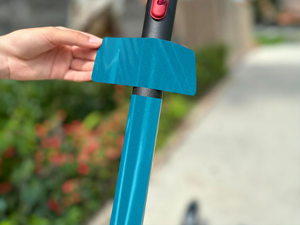 3M 2080 Satin Ocean Shimmer Electric Kick-Scooter Wraps