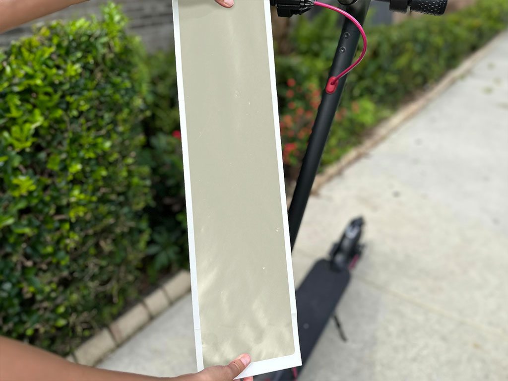 3M 2080 Satin Pearl White DIY Electric Scooter Wraps