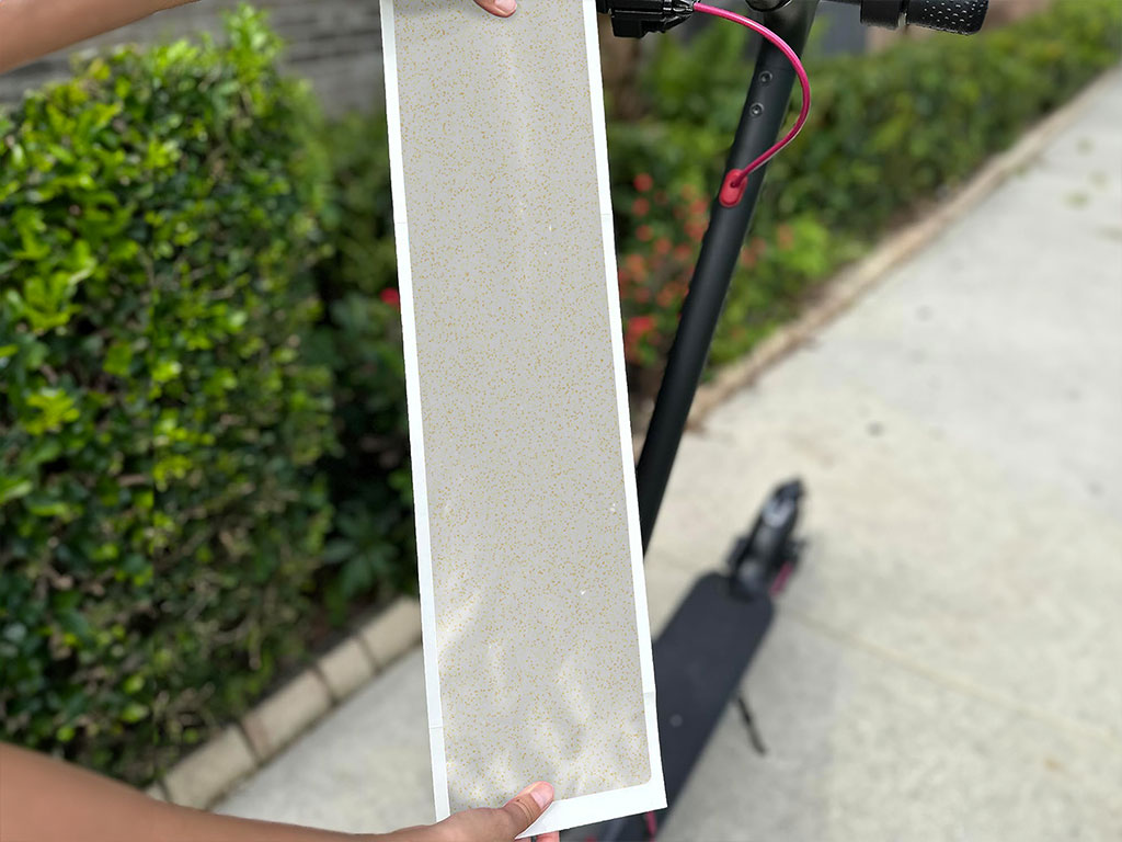 3M 2080 Satin Frozen Vanilla DIY Electric Scooter Wraps