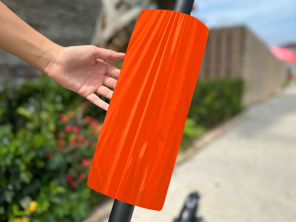 3M 1080 Satin Neon Fluorescent Orange Do-It-Yourself E-Scooter Wraps