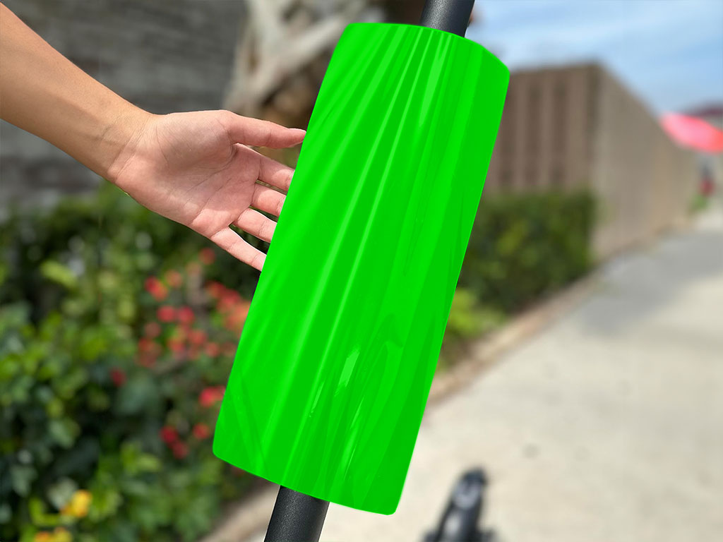 3M 1080 Satin Neon Fluorescent Green Do-It-Yourself E-Scooter Wraps