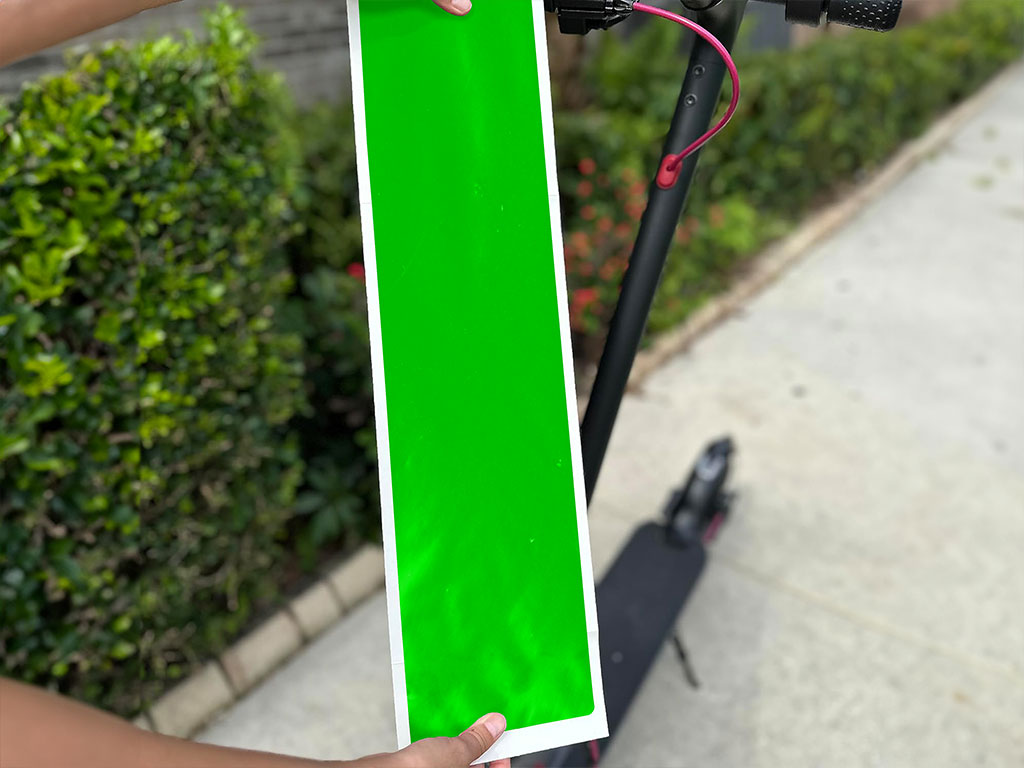 3M 1080 Satin Neon Fluorescent Green DIY Electric Scooter Wraps