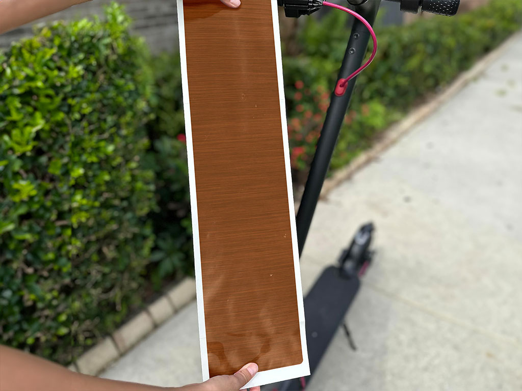 Avery Dennison SW900 Brushed Bronze DIY Electric Scooter Wraps