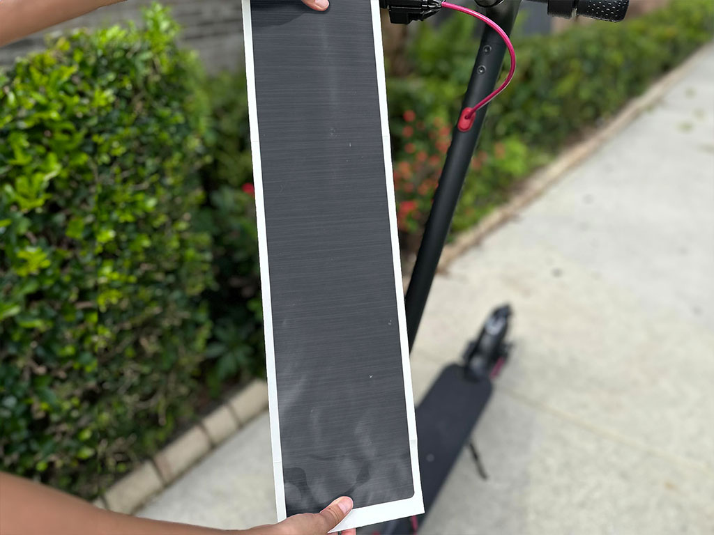 ORACAL 975 Brushed Aluminum Graphite DIY Electric Scooter Wraps