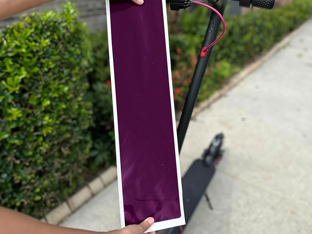 Rwraps Gloss Metallic Grape DIY Electric Scooter Wraps