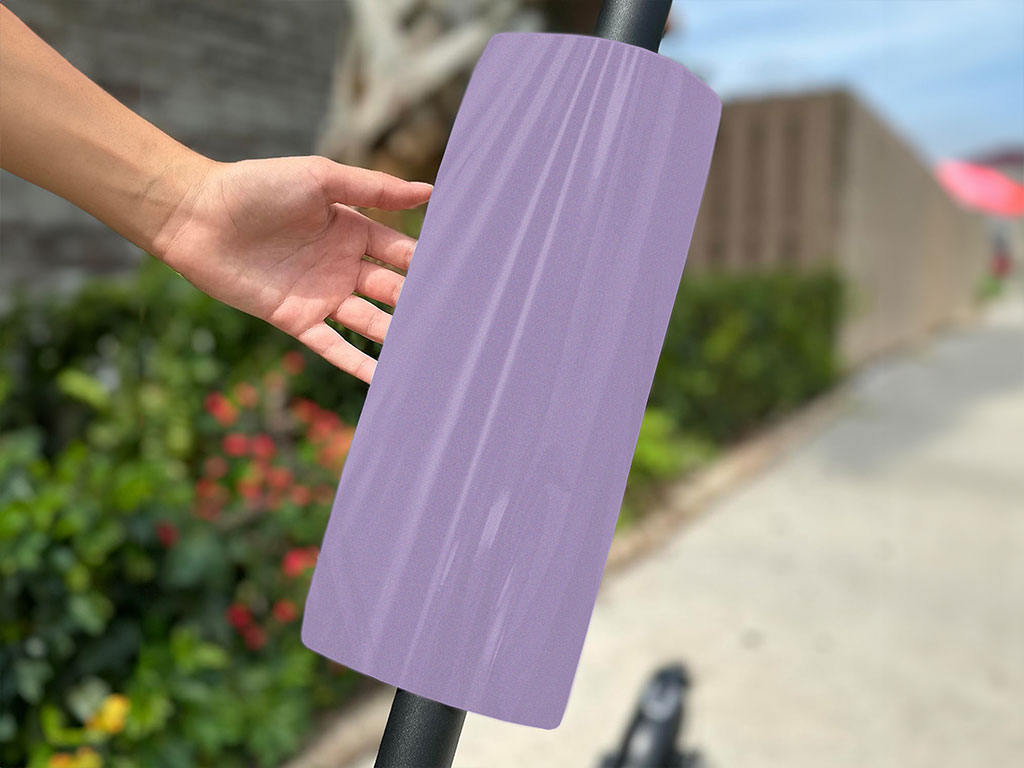 Rwraps Gloss Metallic Light Purple Do-It-Yourself E-Scooter Wraps