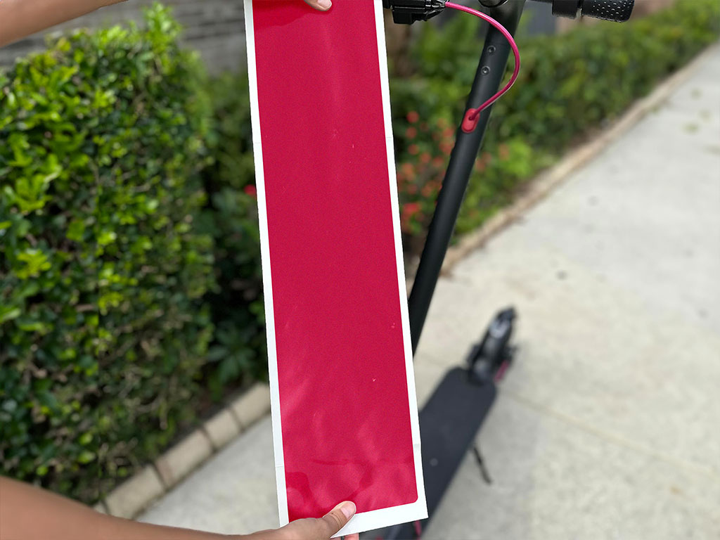 Rwraps Satin Metallic Pink DIY Electric Scooter Wraps