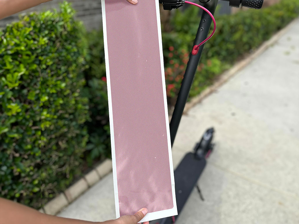 Rwraps Satin Metallic Sakura Pink DIY Electric Scooter Wraps