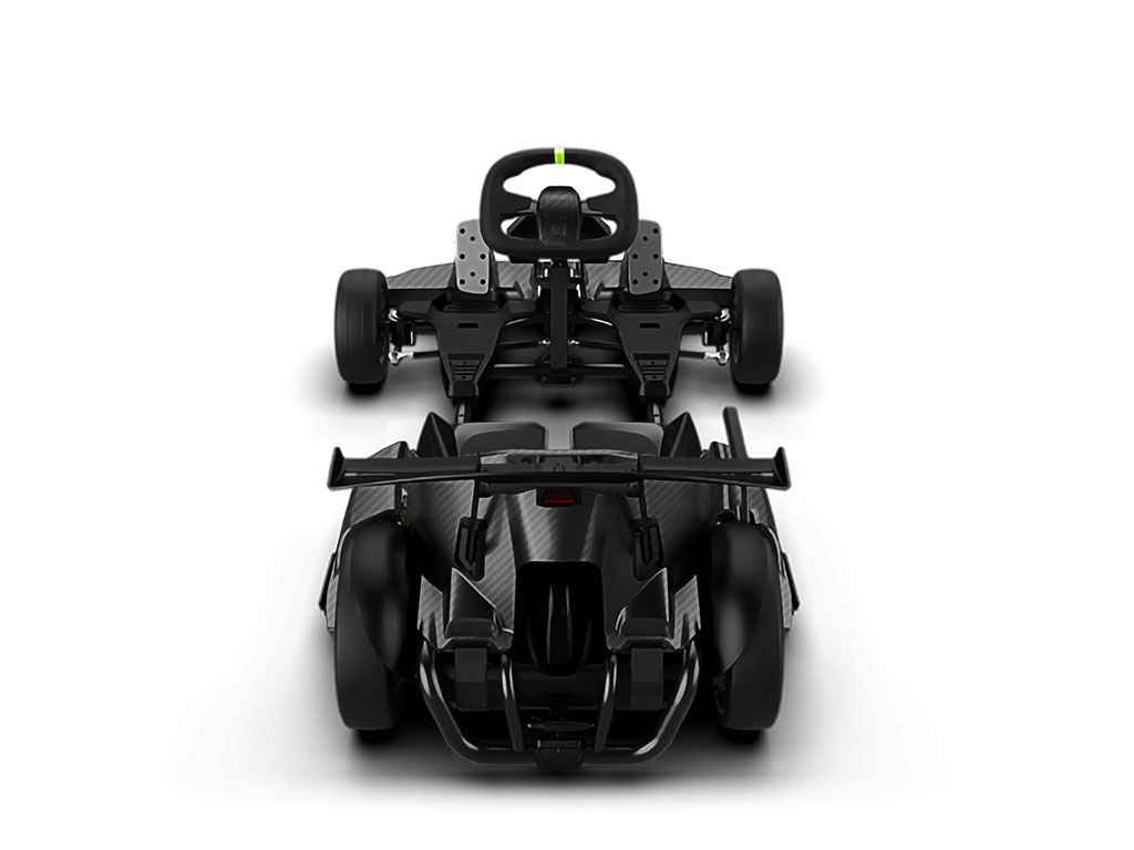 Avery Dennison SW900 Carbon Fiber Black DIY Go Kart Wraps